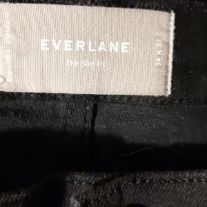 Everlan Slim Black Jeans